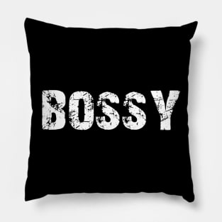 Bossy Pillow