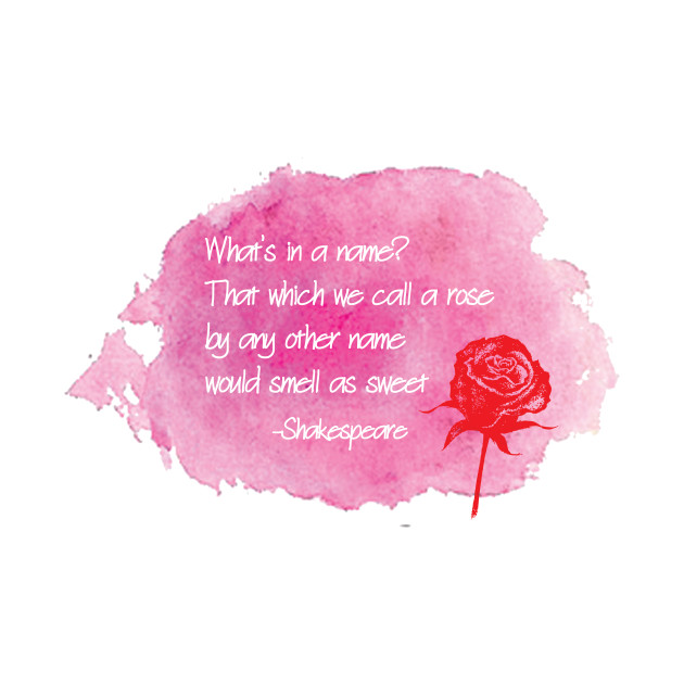 Shakespeare A Rose By Any Other Name Shakespeare Phone Case Teepublic