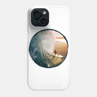 Texas Style Lone Surfer Phone Case