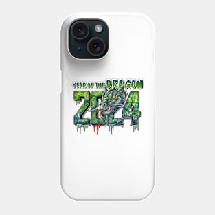 Dragon Graffiti: Year of the Dragon 2024 Shirt Phone Case