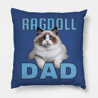 Ragdoll Dad Pillow