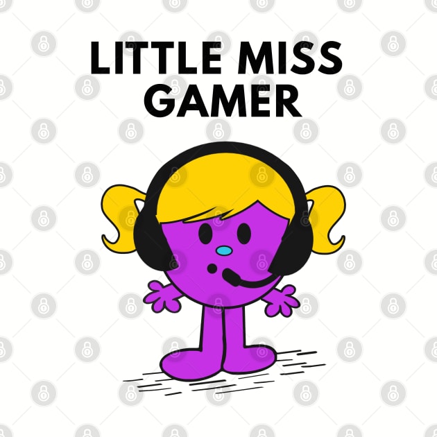 Little Miss Gamer by PluginTees