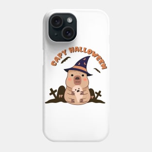 Capybara Halloween cute spooky Phone Case