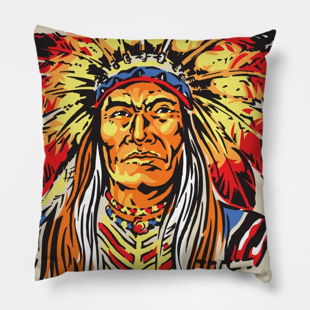 Everyone Loves Apache Pillow by Pixel Poetry