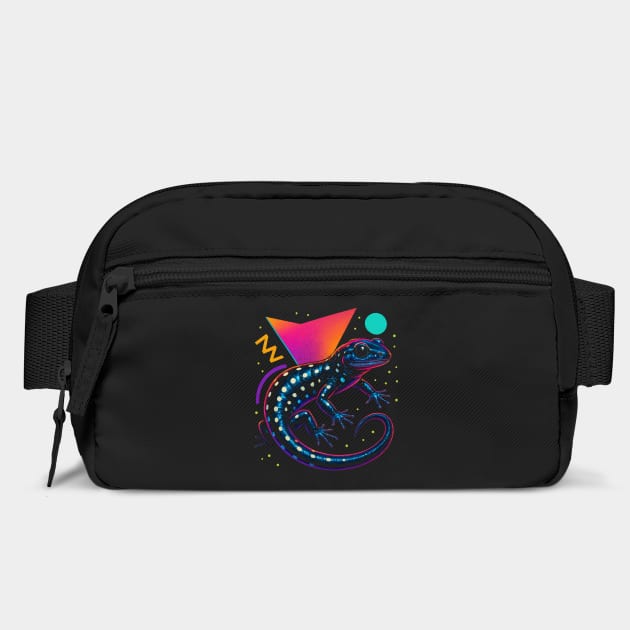 Retro Neon Slimy Salamander by Reptiq's Store