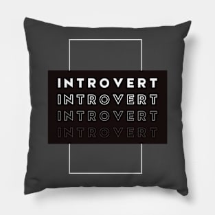 Introvert on Repeat Pillow