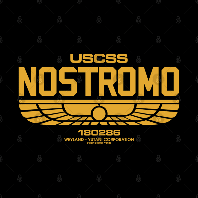 Nostromo| Alien Movie| Weyland| Retro Movie| Classic Movie by Rivenfalls