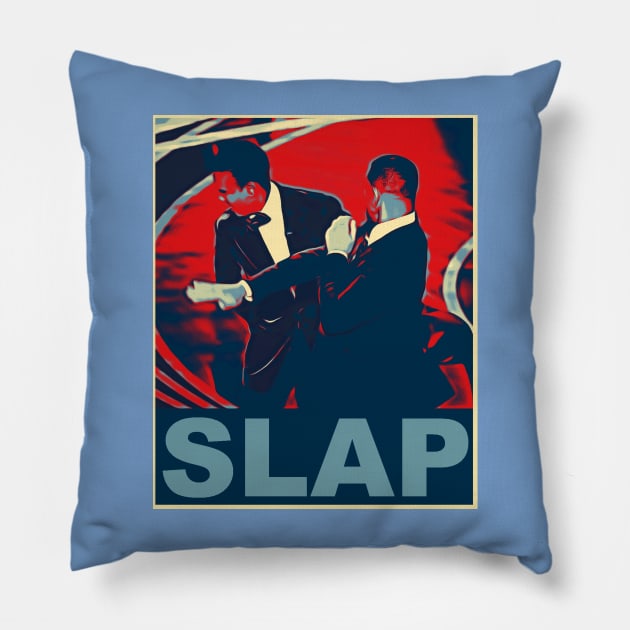 WILL SMITH SLAP Pillow by thedeuce