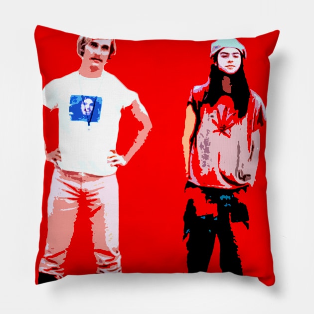 dazed and confused Pillow by oryan80