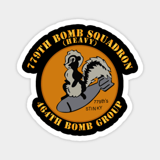 779th Bomb Squadron - 464th BG - WWII Magnet