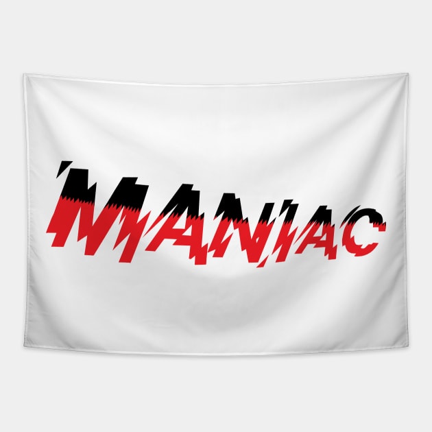 Maniac Tapestry by Abstract