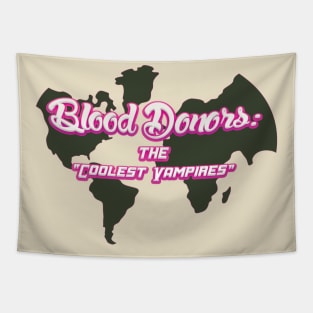 Blood Donors: The Coolest Vampires Tapestry