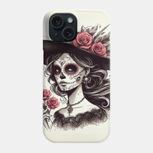 The vintage catrina Phone Case