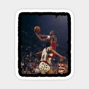 Michael Jordan vs Washington Bullets, 1985 Magnet