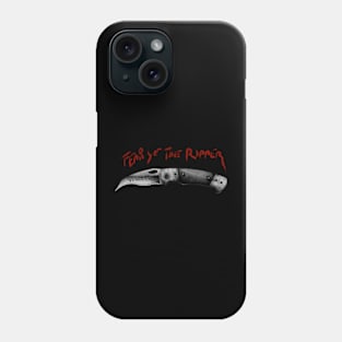 Ripper’s Blade (black) Phone Case