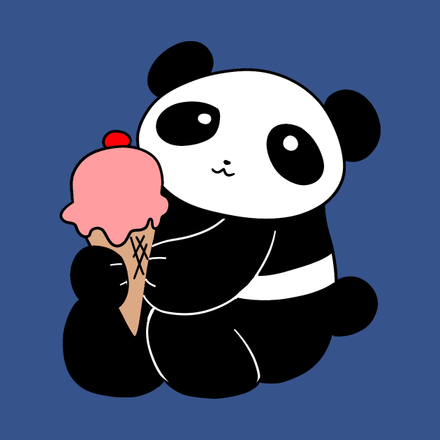 Icecream Panda by saradaboru