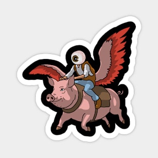 When Pigs Fly Magnet