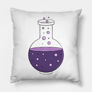 Colored Science Vial Pillow