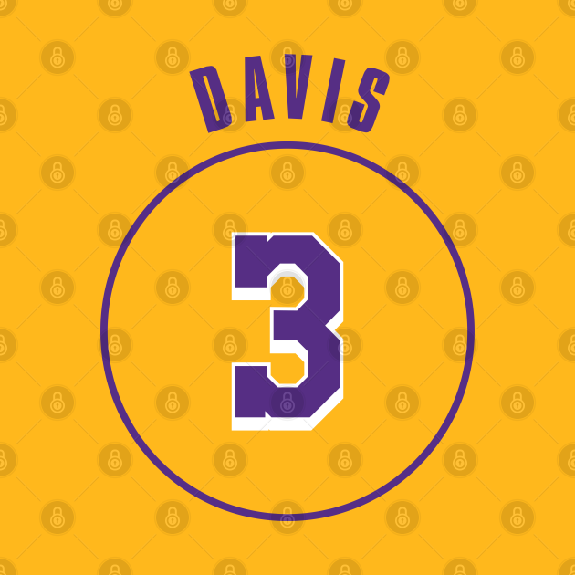 Discover Anthony Davis Name and Number - Anthony Davis - T-Shirt