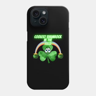 Saint Patrick's Day. Irish Proud.Coolest shamrock in the filed.Saint Patrick day gifts. Phone Case