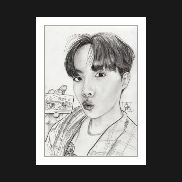 J-Hope photocard Selca by emopod