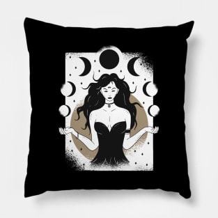 Phase Depression Moon Phase Mood Yoga Gift Pillow