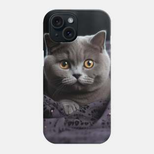 British Shorthair Kitten Wonder Phone Case