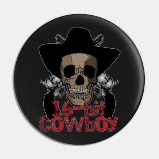 16-bit Cowboy Pin