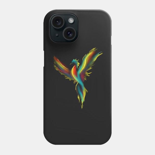 Ghost phoenix Phone Case by xaxuokxenx