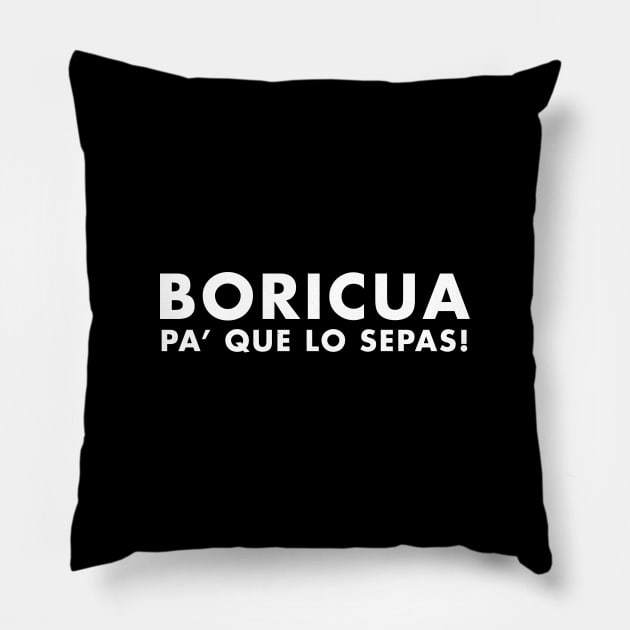 Boricua Pillow by Trippycollage