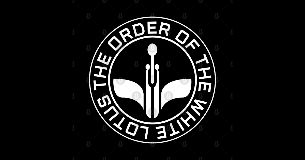 The order white lotus fashion White Lotus Sticker TeePublic