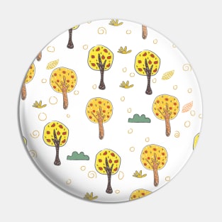 Fall Pattern Pin