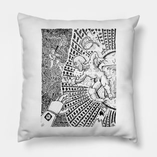 Entangled In Chaos Pillow