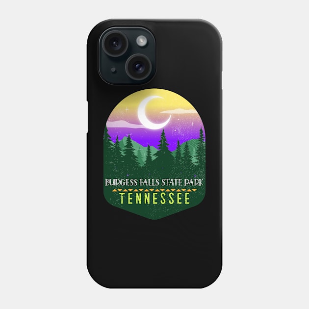 BURGESS FALLS STATE PARK Phone Case by Cult Classics