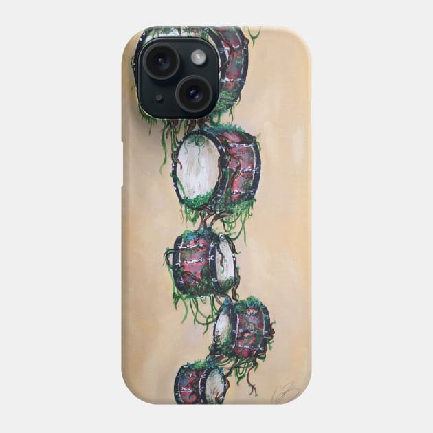 Bass Drum Art Phone Case by GabriellaJulietaArt