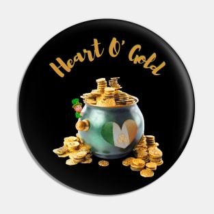 Heart O' Gold Pin