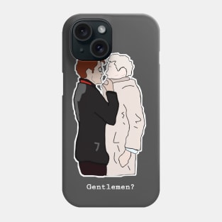 Crowley and Aziraphale Phone Case