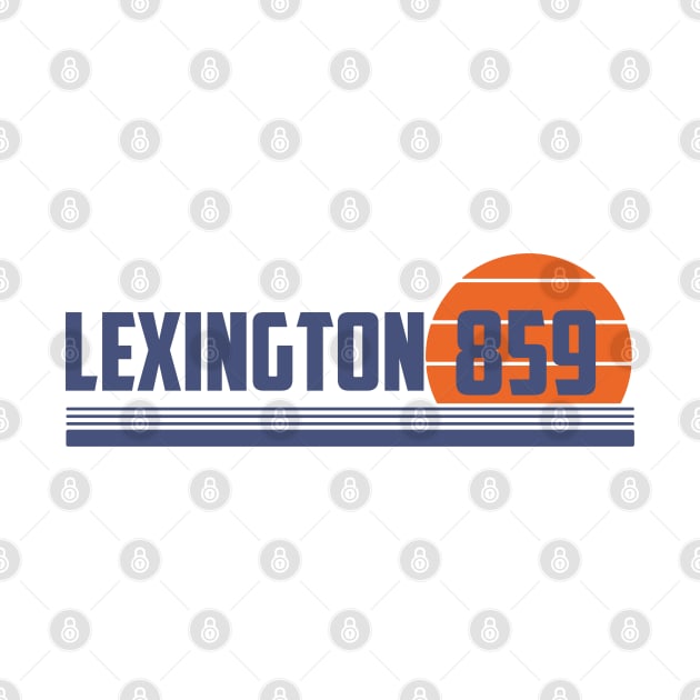 859 Lexington Kentucky Area Code by Eureka Shirts