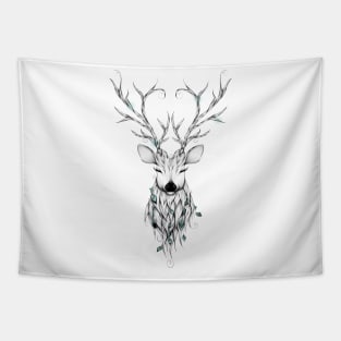 Poetic Deer Tapestry