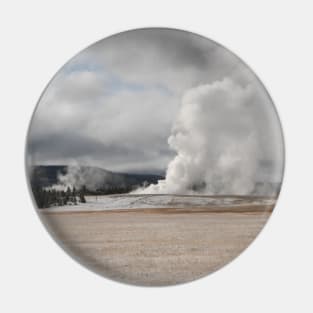 A Dusting of Snow in Yellowstone National Park Pin