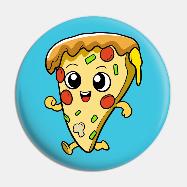 Pizza Pin by WildSloths