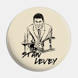 Stan Levey Pin