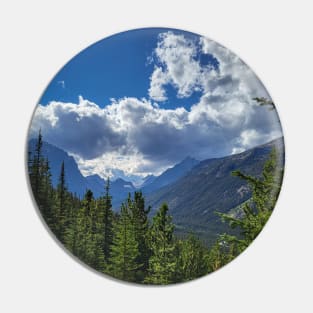 How Far Can Eye See Jasper National Park Rockies V1 Pin