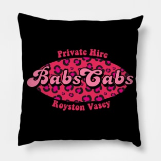 Babs Cabs Pillow