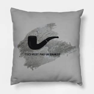 Ceci n'est pas un Banksy Pillow