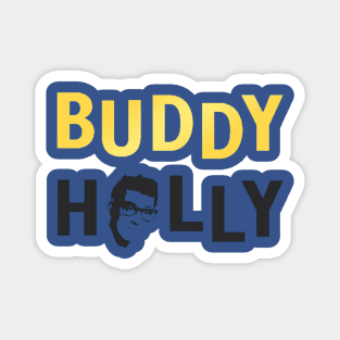 Buddy holly//Vintage for fans Magnet