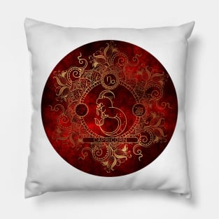 Zodiac - Fire - Capricorn Pillow