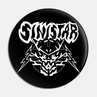 Sinistar White Pin