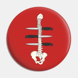 Back Stabbed Pin