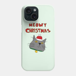 Meowy Christmas Phone Case